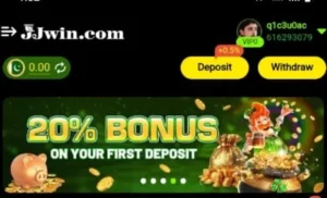 JJWIN APK | Best Free Android Earning Game App 3