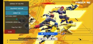 Gringo XP FF APK v112 (2025) | Latest Mod Menu for Free Fire 2
