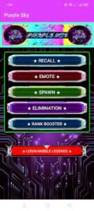 Purple Sky Injector v3.23 APK – Latest Free Fire Tool for Android 4